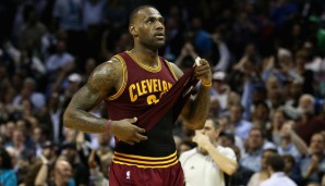 LeBron James erreichte in den letzten fünf Spielzeiten jeweils die NBA Finals