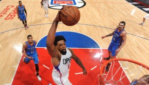 Clippers-Center DeAndre Jordan legte ein starkes Doubel-Double auf