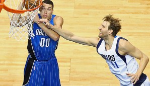 Dirk Nowitzki und die Dallas Mavericks hatten wenig Mühe mit den Orlando Magic