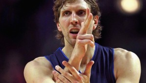 Dirk Nowitzki und die Dallas Mavericks können sogar noch Fünfter werden