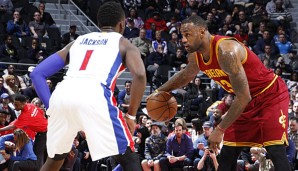 Reggie Jackson und die Pistons haben gegen Cleveland nichts zu verlieren