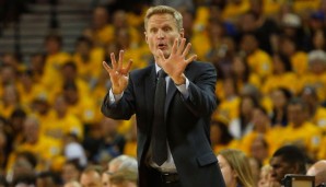 Steve Kerr verpasste die ersten 43 Spiele der Saison mit Rückenproblemen