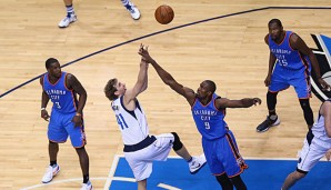 Dirk Nowitzki steht mit Dallas zum 14. Mal in den Playoffs