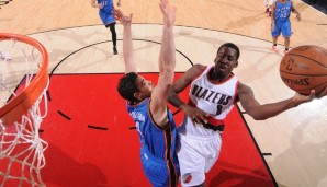 Al-Farouq Aminu (r.) und die Trail Blazers sind sicher in den Playoffs