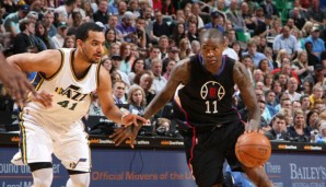 Jamal Crawford (r.) überragte bei den Clippers mit 30 Punkten