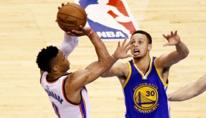 Russell Westbrook (und Kevin Durant) stellten Stephen Curry erneut in den Schatten