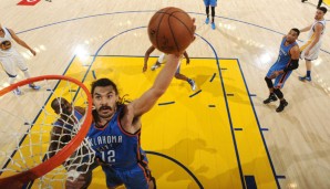 Steven Adams hat sich in diesen Playoffs für OKC zum absoluten Schlüsselspieler gemausert