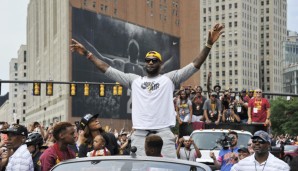 LeBron James hat sich zu den Cavaliers bekannt