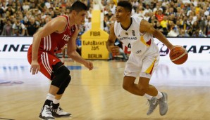 Maodo Lo (r.) hofft nach seiner College-Karriere auf eine Chance in der NBA