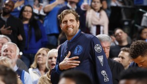 Dirk Nowitzki will weiterhin oben mitspielen