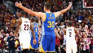 Stephen Curry schenkte den Cavaliers in Spiel 4 38 Punkte ein