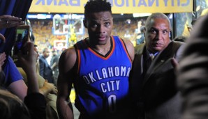 Russell Westbrook hat bisher keine Indizien gegeben, dass er vorzeitig in OKC verlängern wird