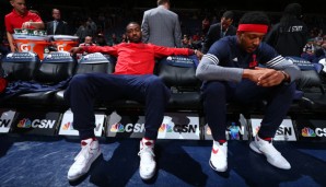 John Wall und Bradley Beal bilden einen der stärksten Backcourts der NBA