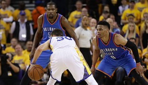 In der kommenden Saison steht Kevin Durant an der Seite von Stephen Curry