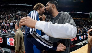 Dirk Nowitzki hat sich Tim Duncan zum Vorbild genommen