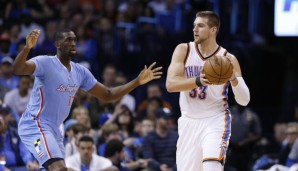 Mitch McGary spielt seit 2014 für die Oklahoma City Thunder