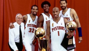 Die Pistons 2004 - ein Meister, den wenige auf dem Zettel hatten