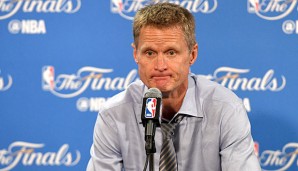 Steve Kerr gewann 2015 mit den Golden State Warriors die Championship