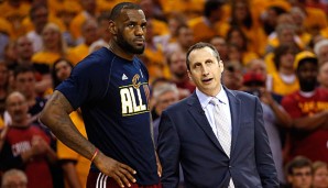 LeBron James und David Blatt hatten in ihrer gemeinsamen Zeit den ein oder anderen Disput