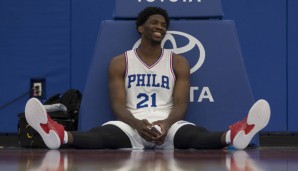 Joel Embiid ist endlich fit und will die 76ers in eine neue Ära führen