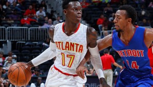 Dennis Schröder überzeugte gegen die Pistons