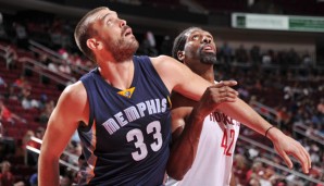 Marc Gasol von den Memphis Grizzlies verletzte sich erneut am Knöchel