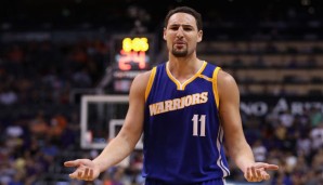 Klay Thompson sucht noch nach seiner Form