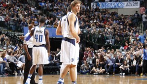 Dirk Nowitzki muss sich im Tabellenkeller zurecht finden