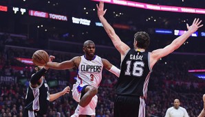 Chris Paul führte sein Team in Punkten an, verpasste aber die Schlussphase des Spiels