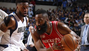 James Harden führte die Rockets zum Sweep gegen Dallas