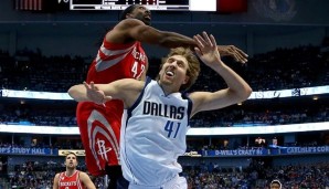 Zwischen den Rockets und Mavericks ging es nicht nur physisch rau zu