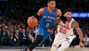 Russell Westbrook wandelt derzeit auf den Spuren von Oscar Robertson