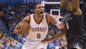 Russell Westbrook ist meistens gut gelaunt