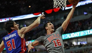 Paul Zipser steht mit den Bull derzeit auf einem Playoff-Platz im Osten