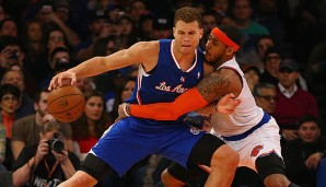 Carmelo Anthony könnte eventuell gegen Blake Griffin getradet werden