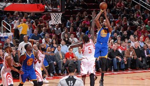 Kevin Durant war der Topscorer der Golden State Warriors