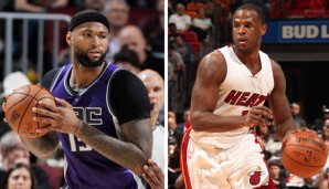 DeMarcus Cousins (l.) und Dion Waiters (r.) sind Spieler der Woche