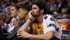 Kevin Love wird den Cavs rund eineinhalb Monate fehlen