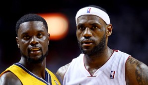 LeBron James und Lance Stephenson lieferten sich einige epische Playoff-Schlachten