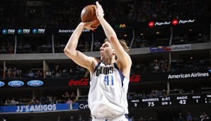 Dirk Nowitzki überzeugte auch gegen die Orlando Magic