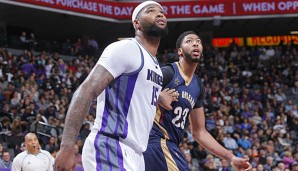 DeMarcus Cousins behielt im Duell mit Anthony Davis die Oberhand