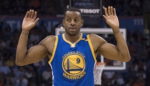 Andre Iguodala erlaubte sich nach dem Minnesota-Spiel ein paar teure Scherze