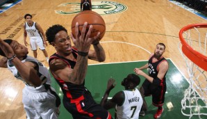 DeMar DeRozan war einmal mehr Topscorer der Toronto Raptors