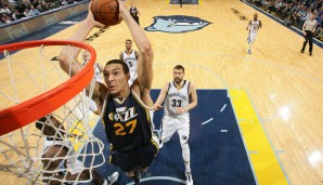 Rudy Gobert legt in dieser Saison beeindruckende Zahlen auf