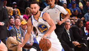 Stephen Curry zeigte den Fans in Oakland seine Raffinesse