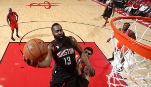 James Harden war mit 37 Punkten Topscorer der Partie