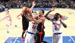 DeMar DeRozan war von den Knicks nicht zu stoppen