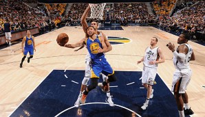 Stephen Curry war mit 30 Punkten Topscorer der Warriors