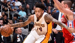 Brandon Ingram hat gerade seine Rookiesaison absolviert