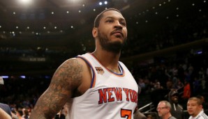 Carmelo Anthony steht vor einer ungewissen Zukunft in New York